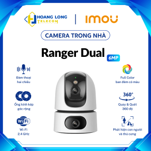 Camera WiFi Imou Ranger Dual 6MP S2XP 6M0WED Hoang Long Telecom